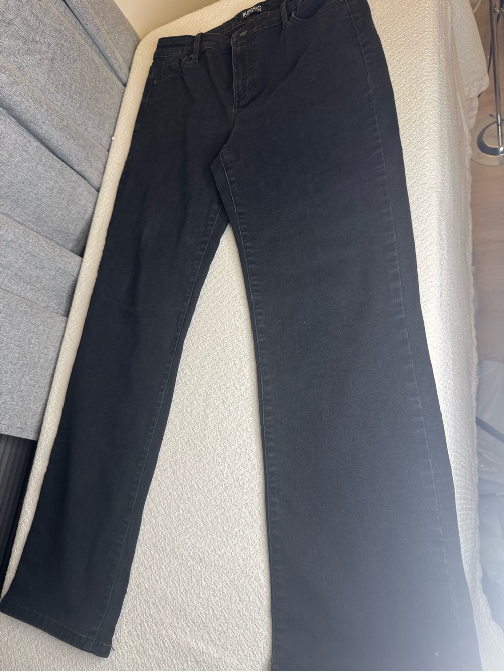 Buffalo David Bitton Black Flare Jeans
